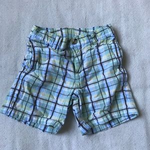 Janie and Jack plaid shorts